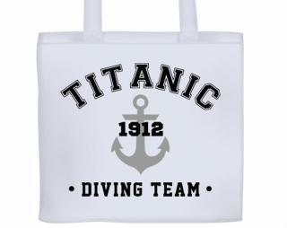 TITANIC DIVING TEAM Plátěná nákupní taška