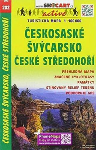 TM 1:100T 202 Českosaské Švýcarsko České středohoř