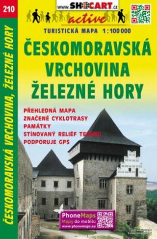 TM 1:100T 210 Českomoravská vrchovina Železné hory