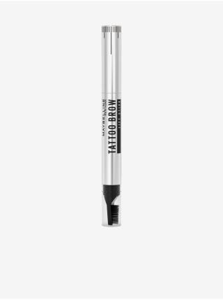 Tmavě hnědá tužka na obočí s kartáčkem Maybelline New York Tattoo Brow Lift