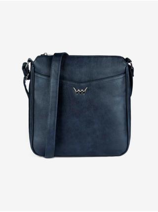 Tmavě modrá dámská velká crossbody kabelka VUCH Ganna