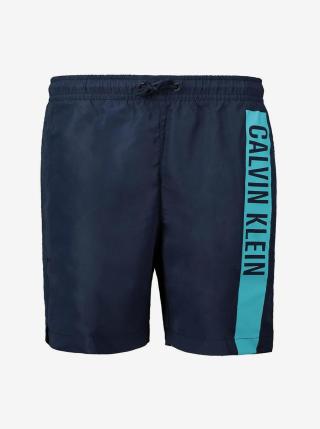 Tmavě modré chlapecké plavky Medium Drawstring Calvin Klein Underwear