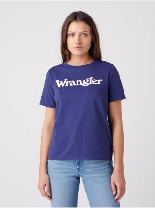 Tmavě modré dámské tričko Wrangler