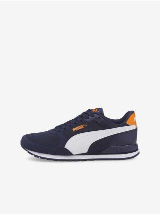 Tmavě modré dětské tenisky Puma St Runner v3 Mesh Jr