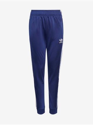 Tmavě modré holčičí tepláky adidas Originals SST Track Pants