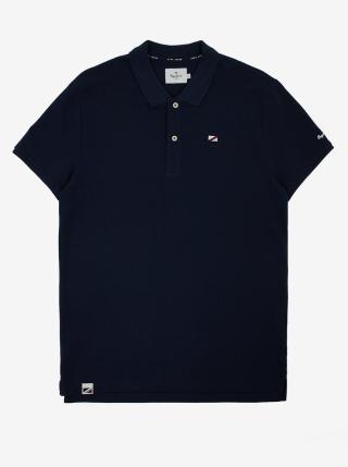 Tmavě modré pánské polo tričko Pepe Jeans Vidal