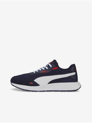 Tmavě modré pánské tenisky Puma Runtamed PUMA Navy-PUMA White-For All Ti