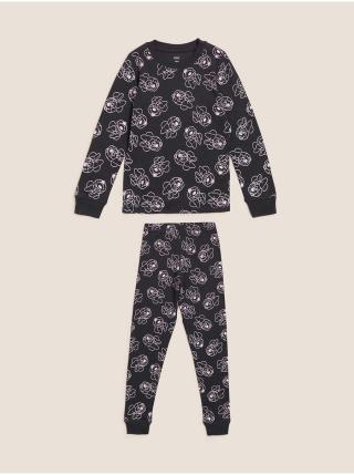 Tmavě šedé holčičí termo pyžamo s motivem Minnie Mouse™ Marks & Spencer