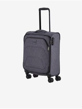 Tmavě šedý cestovní kufr Travelite Adria S