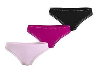 Tommy Hilfiger 3 PACK - dámské kalhotky Bikini UW0UW02825-0XF XL