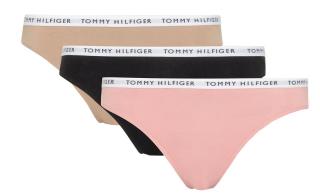 Tommy Hilfiger 3 PACK - dámské kalhotky Bikini UW0UW02828-0R1 XS