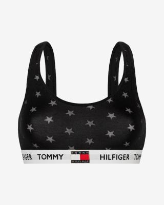 Tommy Hilfiger Burnout Podprsenka Modrá