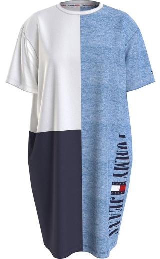 Tommy Hilfiger Dámská noční košile Oversized Fit UW0UW04515-DTQ L