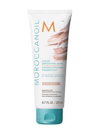 Tónující maska na vlasy Moroccanoil Color Depositing - Rose Gold, 200 ml  + DÁREK ZDARMA