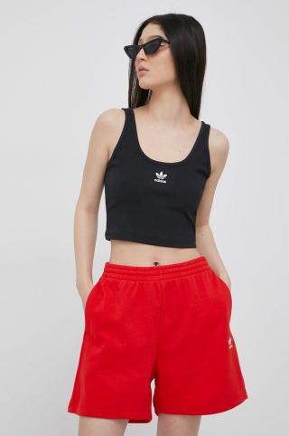 Top adidas Originals HF3399 dámský, černá barva