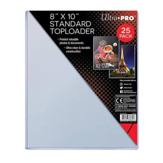 Toploader UltraPro o rozměru 20,3 x 25,4 cm  - 25 ks