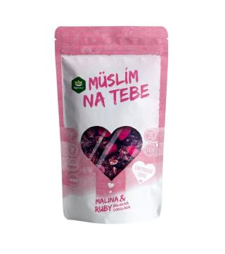 Topnatur Müslím na Tebe Malina & belgická čokoláda RUBY 250 g