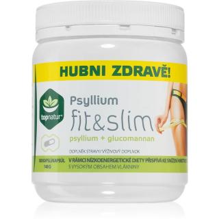 Topnatur Psyllium Fit&Slim psyllium + glucomannan doplněk stravy pro snížení hmotnosti 180 cps