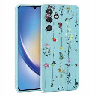 Tp Dámské Pouzdro Case S Květinami Pro Galaxy A34 5G