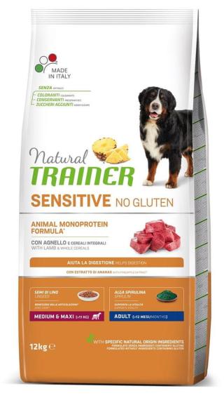 TRAINER Natural SENSITIVE No gluten Adult M/M jehněčí 12 kg