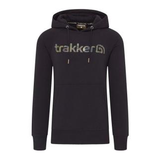 Trakker mikina cr logo hoody black camo - xxxl