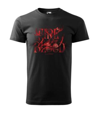 Tričko Hra o Trůny - Fire & Blood