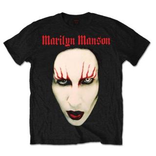 Tričko Marilyn Manson - Red lips