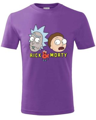 Tričko Rick and Morty - Faces