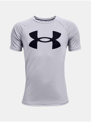 Tričko Under Armour Tech Big Logo SS - šedá