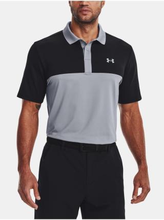 Tričko Under Armour UA Perf 3.0 Color Block Polo-GRY