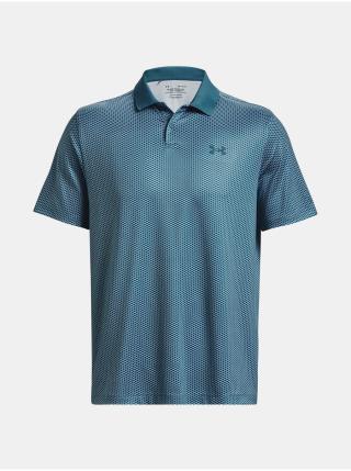 Tričko Under Armour UA Perf 3.0 Printed Polo-BLU