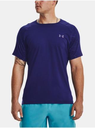 Tričko Under Armour UA Rush Emboss SS-BLU