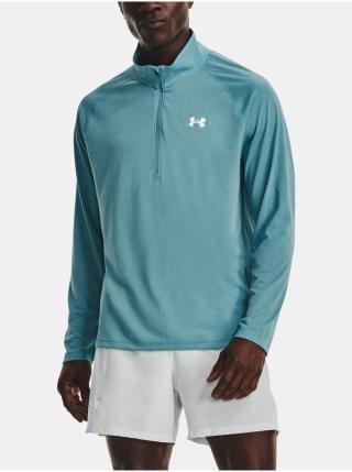 Tričko Under Armour UA STREAKER HALF ZIP-BLU