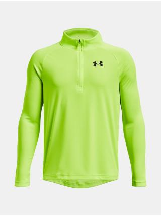 Tričko Under Armour UA Tech 2.0 1/2 Zip-GRN