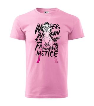 Tričko Wonder Woman - Fierce, Strenght, Grace, Justice