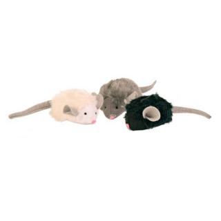 Trixie hvízdající myš různé barvy 6 cm