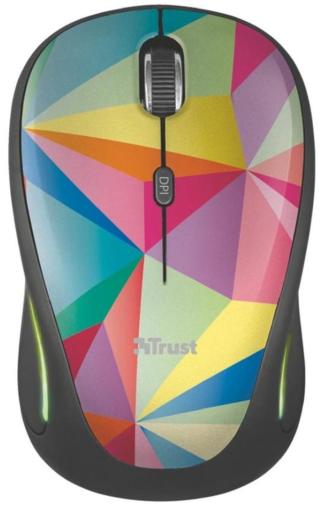 Trust myš Yvi Fx Wireless Mouse - geometrics