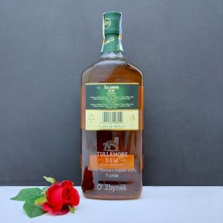 Tullamore D.E.W. 1l 40% s vygravírovaným věnováním zdarma