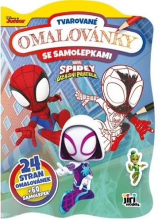 Tvarované omalovánky - Spidey