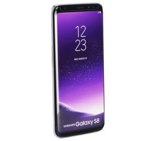 Tvrzené sklo 5D pro Samsung Galaxy S8, plné lepení, menší, černá