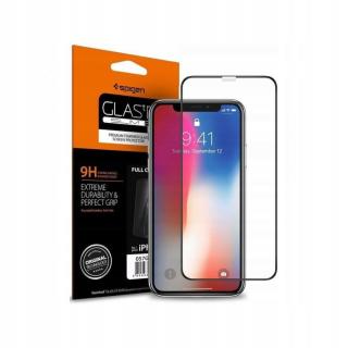 Tvrzené sklo Spigen Glass Fc Iphone Xr Black