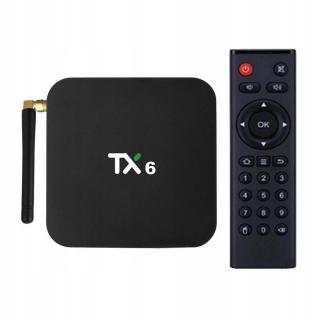 TX6 Android 9.0 tv, H6 čtyřjádrový Bt box