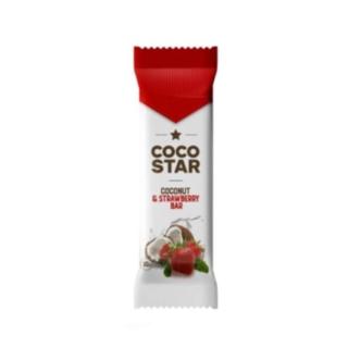 Tyčinka ovocná COCO STAR kokos a jahody 30g