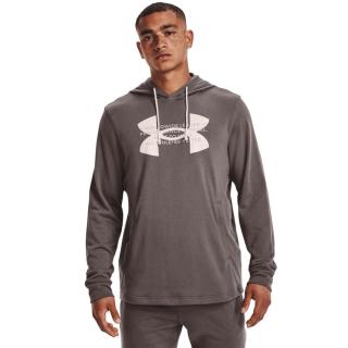 UA Rival Terry Logo Hoodie-BRN S