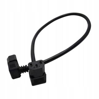 Úhlový prodlužovací kabel Iec 320 C13 na C14