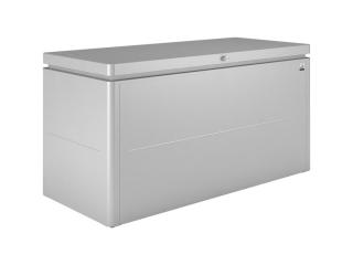 Úložný box Biohort LoungeBox® 160, stříbrná metalíza