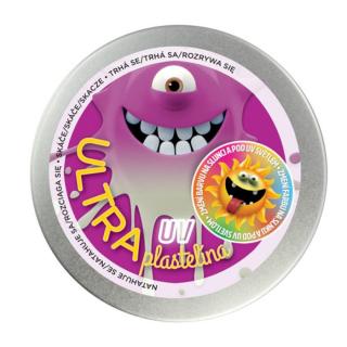 Ultra Plastelína 80g UV fialová