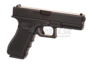 UMAREX Glock 17 Gen4 CO2 - kovový závěr, blowback - černý