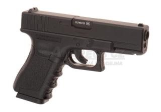 UMAREX Glock 19 CO2 - kovový pevný závěr - černý