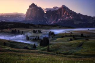 Umělecká fotografie An Alpine Morning, Daniel Gastager,